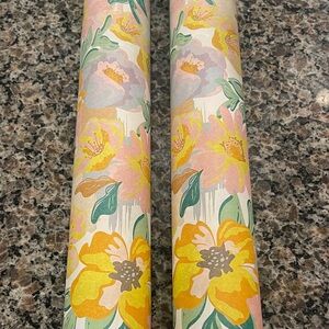 Floral Wrapping Paper Rolls 🌺